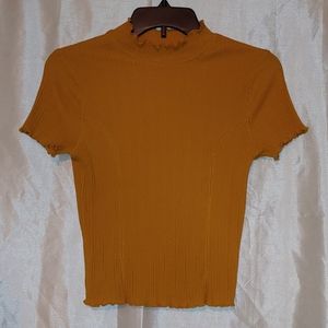 Dressy little ribbed t-shirt